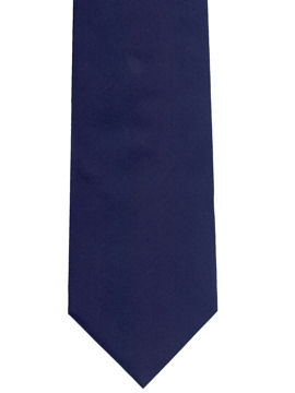 Plain Navy Tie